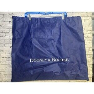 Dooney & Bourke Drawstring Dust Protection Bag for Handbag Navy 25.5”x 21”